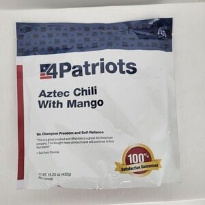 4patriots Aztec Chili With Mango Survival Food 8 Servings
